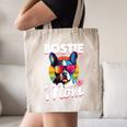 Boston Terrier Bostie Dog Breed Pet Bostie Mom Canvas Tote Bag, novelty gifts, funny gifts