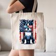 Boston Terrier Dog American USA US Flag Pets Vintage Outfit Canvas Tote Bag, novelty gifts, funny gifts