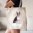 Boston Terrier Dog Dad Boston Terrier Dog Lovers Canvas Tote Bag, novelty gifts, funny gifts