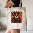 Boston Terrier Dog Japanese Art Samurai Ukiyo-e Canvas Tote Bag, novelty gifts, funny gifts