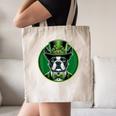 Boston Terrier Dog St Patricks Day Irish Pet Lover Men Women Kids Canvas Tote Bag, novelty gifts, funny gifts