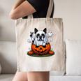 Boston Terrier Ghost Boo Halloween Kids Canvas Tote Bag, novelty gifts, funny gifts