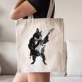 Boston Terrier Guitar Canvas Tote Bag, novelty gifts, funny gifts