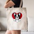Boston Terrier Heart Cute Puppy Lover Or Dog Owner Canvas Tote Bag, novelty gifts, funny gifts