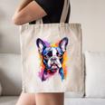 Boston Terrier Lover Pop Art Color Boston Terrier Dog For Men Women Girls Kids Canvas Tote Bag, novelty gifts, funny gifts