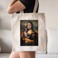 Boston Terrier Mona Lisa Painting Art Dog Mom Dad For Men Women Kids Canvas Tote Bag, novelty gifts, funny gifts