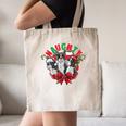 Boston Terrier Santa Claus Elf Reindeer Christmas Dog X-Mas Canvas Tote Bag, novelty gifts, funny gifts