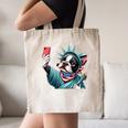 Boston Terrier Selfie Statue Of Liberty 4th Of July American Canvas Tote Bag, novelty gifts, funny gifts