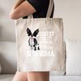 Coolest Boston Terrier Grandma Dog Canvas Tote Bag, novelty gifts, funny gifts