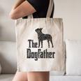 The Dogfather Boston Terrier Dog Funny Dog Gift T-Shirt For Men Women Girls Kids Canvas Tote Bag, novelty gifts, funny gifts