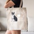 Just A Girl Who Loves Her Boston Terrier Puppy Love Canvas Tote Bag, novelty gifts, funny gifts