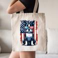 Vintage Boston Terrier Dog American USA US Flag Pets Lovers Canvas Tote Bag, novelty gifts, funny gifts