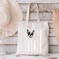 Best Boston Terrier Dog Mom Ever USA Flag For Men Women Kids Canvas Tote Bag, Boston Terrier Mom Tote Bags, gift for family, gift for coworker