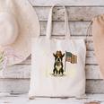 Boston Terrier 4th Of July US American Flag Dog Patriotic Canvas Tote Bag, Patriotic Boston Terrier Tote Bags, American Boston Terrier Tote Bags, Boston Terrier 4th Of July Tote Bags, gift for family, gift for coworker