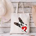 Boston Terrier Bostie Dog Kids Women Girls Canvas Tote Bag, gift for family, gift for coworker