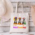 Boston Terrier Dog Halloween Christmas Hallothanksmas Men Women Kids Canvas Tote Bag, Boston Terrier Halloween Tote Bags, Boston Terrier Christmas Tote Bags, gift for family, gift for coworker