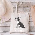 Boston Terrier Dog Owner Grandma Canvas Tote Bag, gift for family, gift for coworker