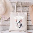 Boston Terrier Girl Cute Cartoon For Dog Owners Pet Terrier Canvas Tote Bag, gift for family, gift for coworker