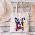 Boston Terrier Lover Pop Art Color Boston Terrier Dog For Men Women Girls Kids Canvas Tote Bag, gift for family, gift for coworker