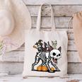 Boston Terrier Skeleton Mummy Witch Halloween Canvas Tote Bag, Boston Terrier Halloween Tote Bags, gift for family, gift for coworker