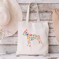 Boston Terrier Watercolor Flowers Canvas Tote Bag, gift for family, gift for coworker