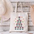 Boston Terrier Xmas Tree Lights For Men Women Boston Terrier Canvas Tote Bag, gift for family, gift for coworker
