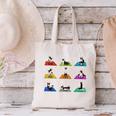 Boston Terriers Yoga Asana Pose And Meditation Canvas Tote Bag, gift for family, gift for coworker