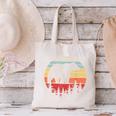Catch Some Rays Vintage Retro Grizzly Bear Canvas Tote Bag, gift for family, gift for coworker