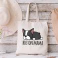 Cute Boston Terrier Boston Mama Canvas Tote Bag, gift for family, gift for coworker