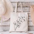 Dandelion Boston Terrier Flower Floral Bostie Tree Canvas Tote Bag, gift for family, gift for coworker