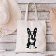 Dog Boston Terrier For Men Women Canvas Tote Bag, gift for family, gift for coworker