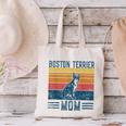 Dog Boston Terrier Mom Vintage Boston Terrier Mom Canvas Tote Bag, Boston Terrier Mom Tote Bags, gift for family, gift for coworker