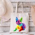 Dog Lover Boston Terrier Dog Colorful Boston Terrier Men Women Kids Canvas Tote Bag, gift for family, gift for coworker