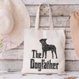 The Dogfather Boston Terrier Dog Funny Dog Gift T-Shirt For Men Women Girls Kids Canvas Tote Bag, gift for family, gift for coworker