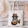 Guitar Shirt Boston Terrier Dog Playing Acoustic Guitar Canvas Tote Bag, gift for family, gift for coworker