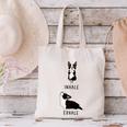 Inhale Exhale Yoga Boston Terrier Tshirt Canvas Tote Bag, gift for family, gift for coworker