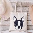 Kids Boston Terrier Dog For Women And Girls Canvas Tote Bag, gift for family, gift for coworker