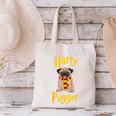 Lovely Harry Pugger Pug Canvas Tote Bag, gift for family, gift for coworker