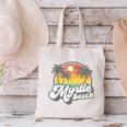 Myrtle Beach South Carolina Retro 70s Vintage Vacation Canvas Tote Bag, gift for family, gift for coworker