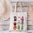Pig Spooky Ghost Witch Boo-Jee Horror Pumpkin Pig Halloween Canvas Tote Bag, gift for family, gift for coworker