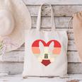 Retro Heart Boston Terrier Dog Vintage Valentine Canvas Tote Bag, gift for family, gift for coworker