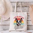 Retro Life Is Better With Boston Terrier Mom Dog Lover Canvas Tote Bag, Boston Terrier Mom Tote Bags, gift for family, gift for coworker