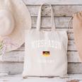 Wiesbaden Germany Vintage Athletic Sports Canvas Tote Bag, gift for family, gift for coworker