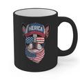 Boston Terrier 4th Of July US Merica Bostie Dog Patriotic For Men Women Kids Graphic Print Coffee Mug, Patriotic Boston Terrier Gifts, Boston Terrier 4th Of July Gifts, trending gift