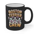 Boston Terrier Crew Cartoon For Dog Owner Pet Boston Terrier Graphic Print Coffee Mug, trending gift