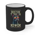 Boston Terrier Dad Boston Bull Bostie Dog Graphic Print Coffee Mug, Couple Gifts, Boston Terrier Dad Gifts, trending gift