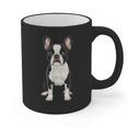 Boston Terrier Dog Motif Pet Art Boston Terrier For Men Women Kids Graphic Print Coffee Mug, trending gift