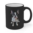Boston Terrier Dog Motif Pet Art Boston Terrier Men Women Kids Graphic Print Coffee Mug, trending gift