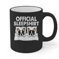 Boston Terrier Dog Official Sleep Pajamas Nightgown Graphic Print Coffee Mug, trending gift