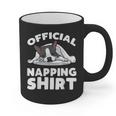 Boston Terrier Dog Official Sleeping Shirt Men Women Kids Graphic Print Coffee Mug, trending gift